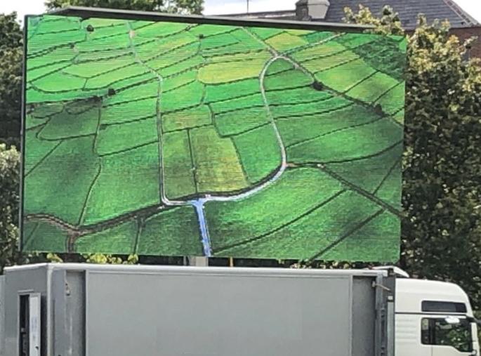 9m X 5m Container Truck Screen